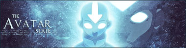 Avatar: The Last Airbender -  Aang Signature / Banner
