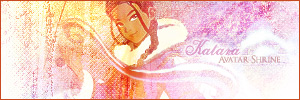 Avatar: The Last Airbender -  Katara Signature / Banner