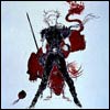 Final Fantasy VII 7 Official Cloud Red XIII 13 Yoshitaka Amano Artwork