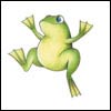 Final Fantasy VII 7 Official Frog Artwork