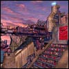 Final Fantasy VII 7 Official Junon Background Render