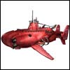 Final Fantasy VII 7 Official Red Submarine CG