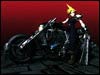 Final Fantasy VII 7 Official Cloud Strife Motorbike Wallpaper
