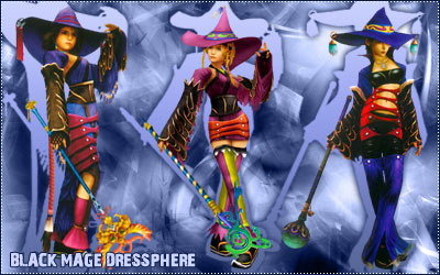 Final Fantasy X-2 Black Mage Dressphere