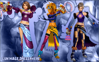 Final Fantasy X-2 Gun Mage Dressphere