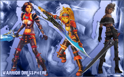 Final Fantasy X-2 Warrior Dressphere