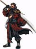 Final Fantasy X 10 Auron Official Art