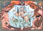 Final Fantasy X 10 World Map Official Art