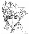 Sora Roxas Kingdom Hearts 2 Fan Art