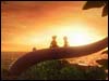Kingdom Hearts 2 Sora Kairi Riku Opening Screenshot